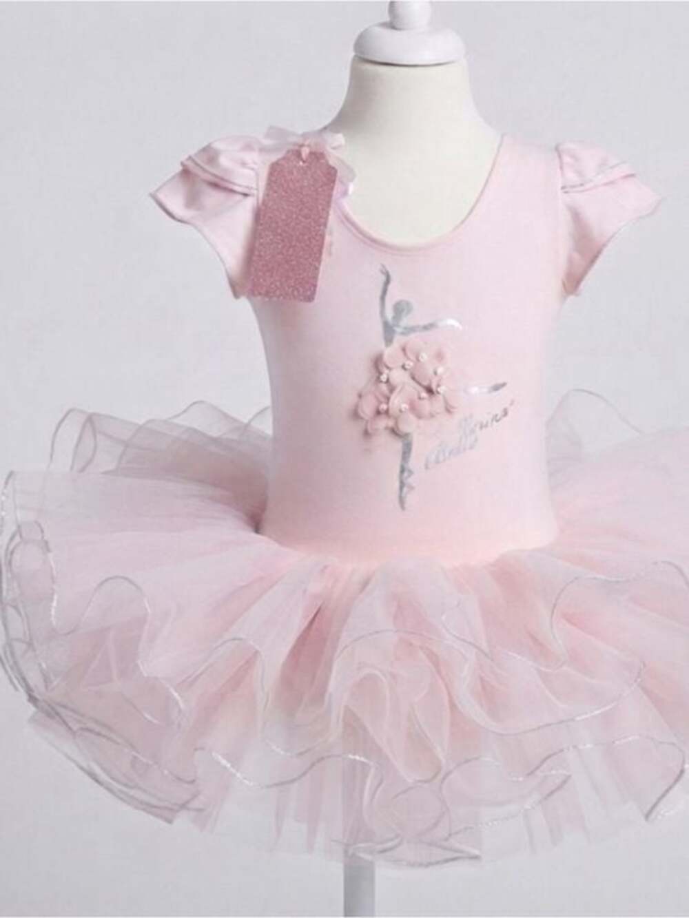 NWT Girls BOUTIQUE Pink Ballet dress/leotard NWT